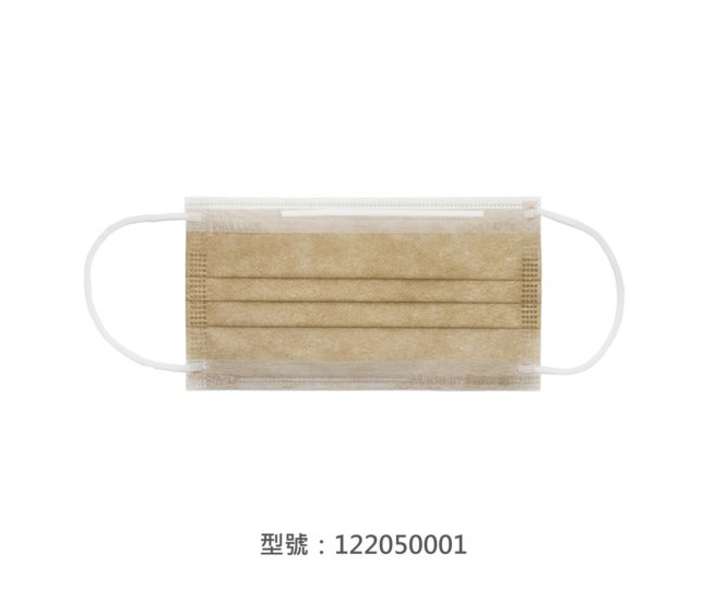 平面醫療用口罩/成人(金色彩色口罩) 122050001|平面口罩/一般成人口罩系列